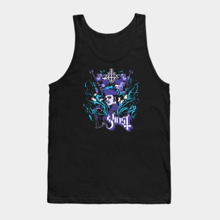 Ghost Retro Neon Purple Tank Top